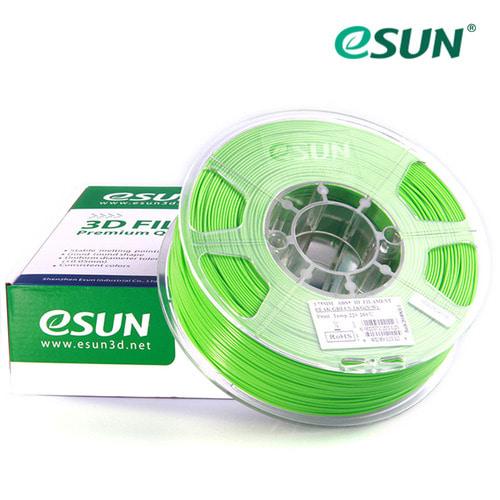 ESUN FDA 승인 안전한 PLA+ 3D프린터 필라멘트 1.75mm 1kg 고품질 ABS+