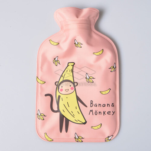 미니 귀여운 찜질팩 보온 바나나 물주머니